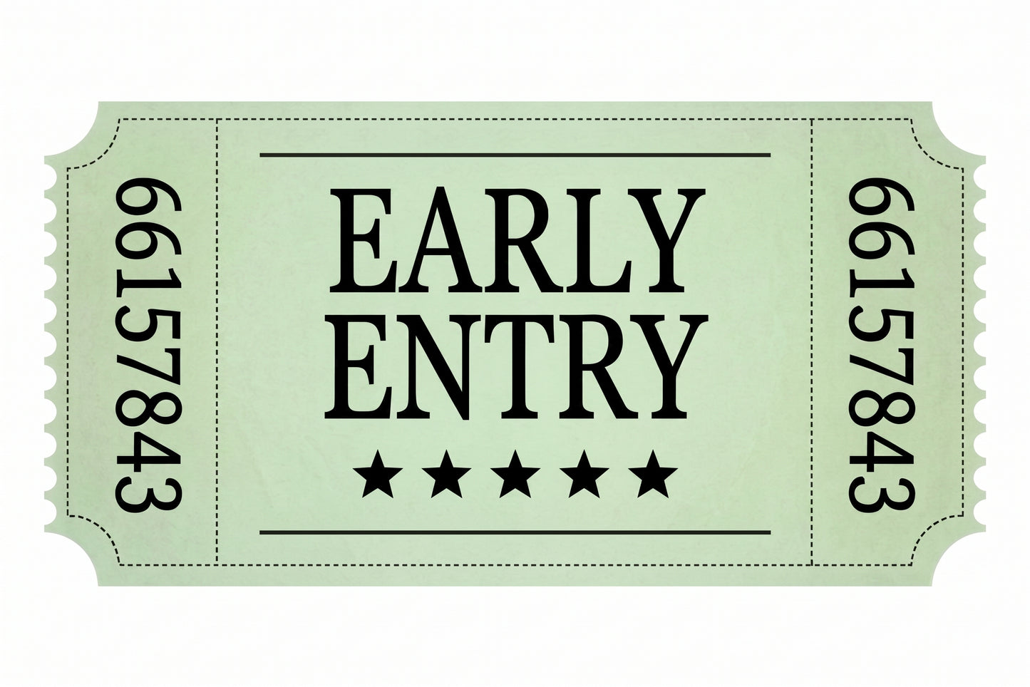 Early Entry Admission Ticket Pinstripe Pride 2027