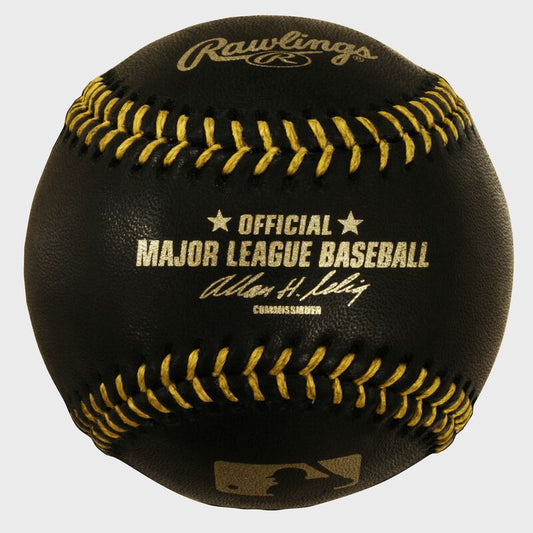 RAWLINGS BLACK BASEBALL